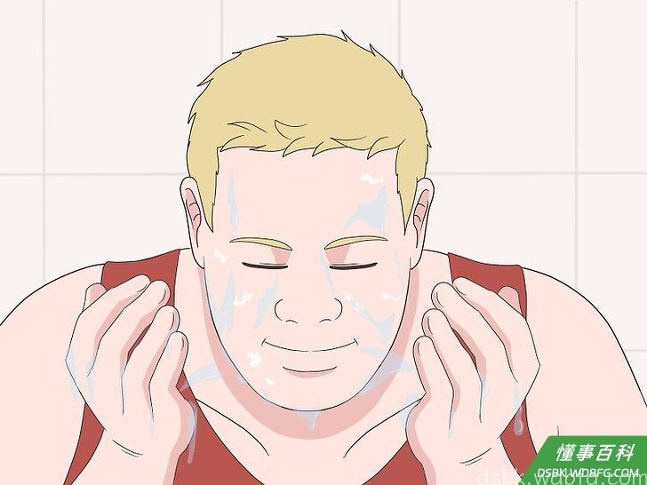 Step 2 洗脸。