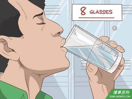 Step 2 保持身体水分充足。