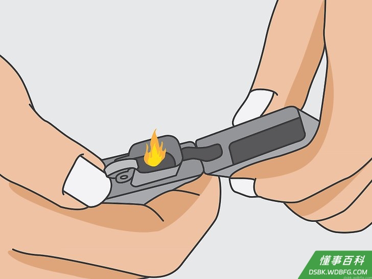 Step 7 检查打火机。