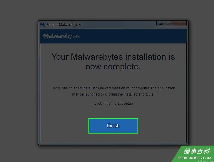 Step 4 点击完成。