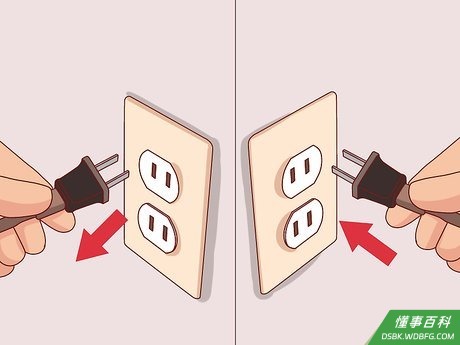 Step 1 拔掉设备的插头以重启Roku，再将它插回去。