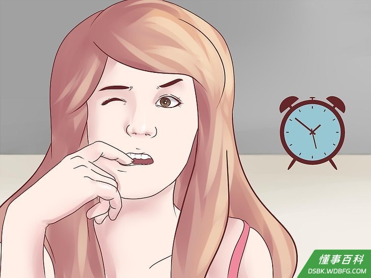 Step 1 每3到4秒就眨眨眼。
