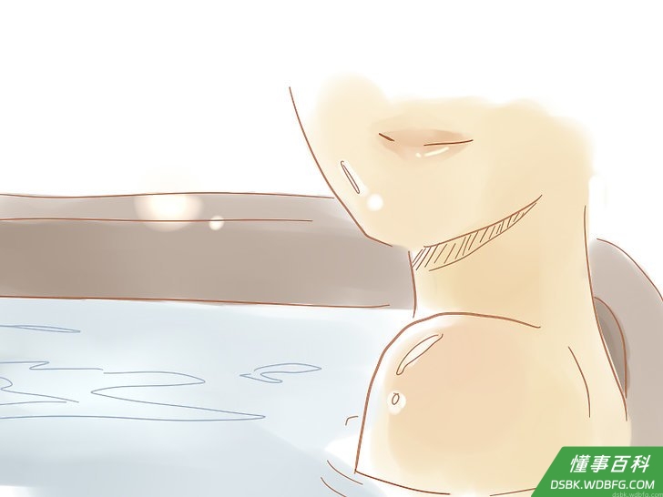 Step 10 添加在洗澡水里。