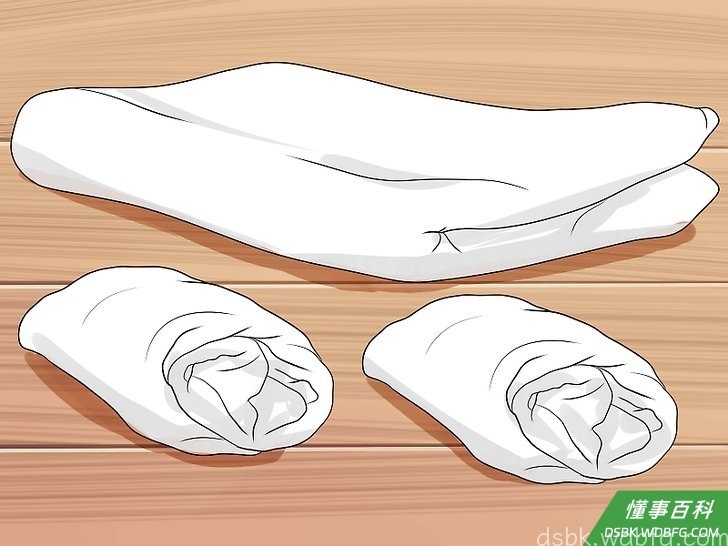 Step 1 找一些白色的布料。
