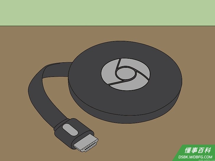 Step 5 买一台谷歌电视棒电子流媒体。
