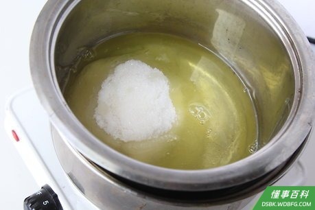 Step 2 煮糖霜。