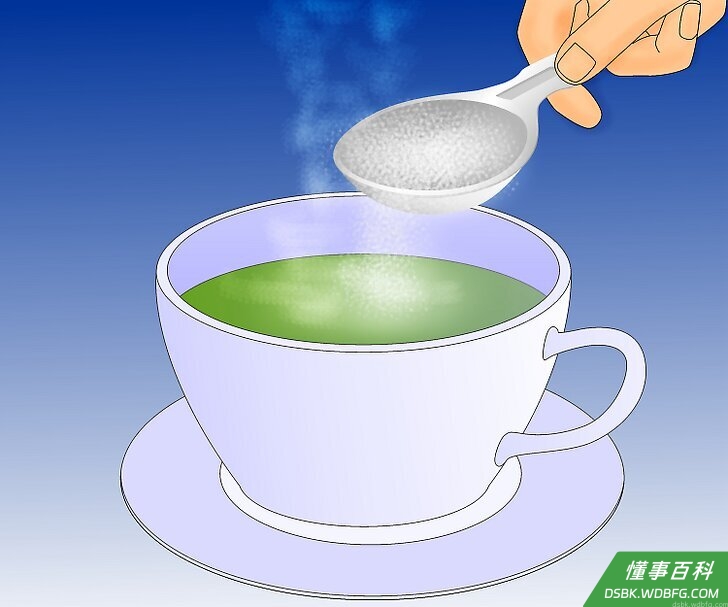 Step 3 做莴苣茶。