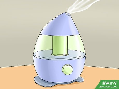 Step 3 使用加湿器保持气道湿润。