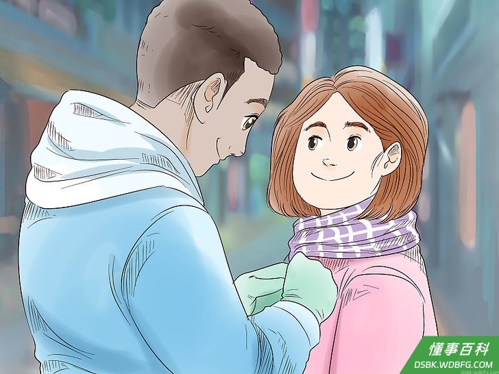 Step 3 为她保暖。
