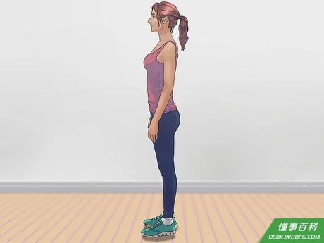 Step 2 从头到脚紧绷。