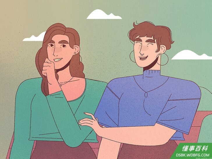 Step 5 经常和朋友在一起。