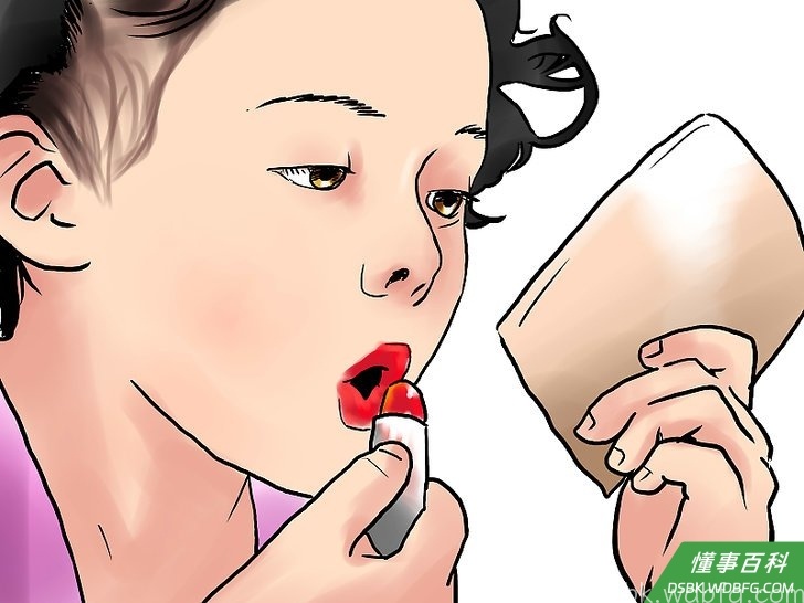 Step 2 不要化浓妆。