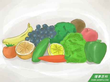 Step 3 适当多吃水果和蔬菜。