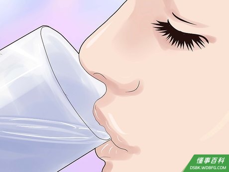 Step 4 消除喉咙中的哽咽感。