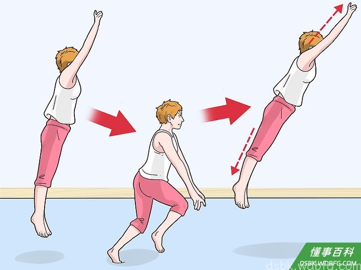 Step 4 跳得越高越好。