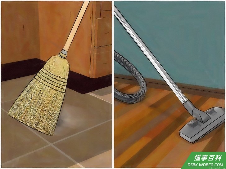 Step 1 保持室内整洁。