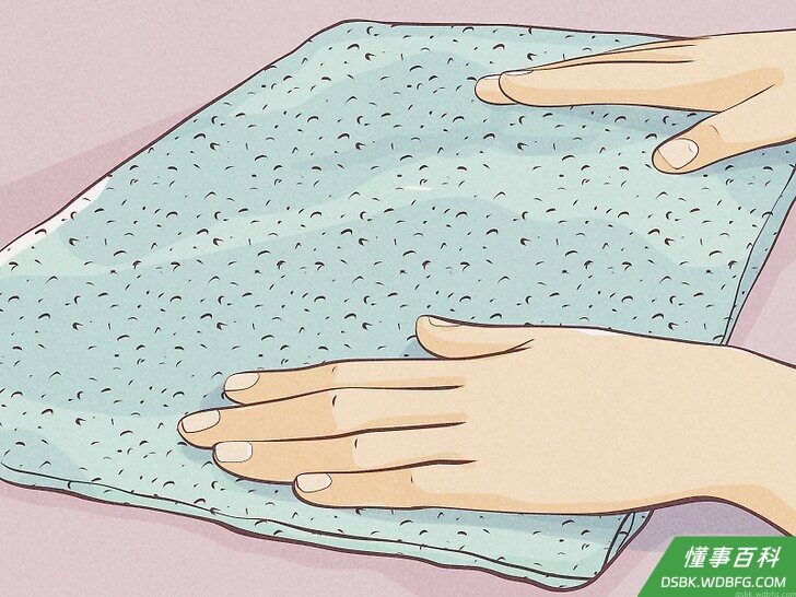 Step 1 让头发和作业区域做好准备。