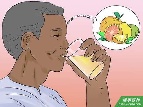 Step 10 喝点橙汁。