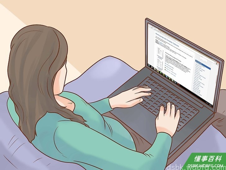 Step 1 访问会议文件模版网站。