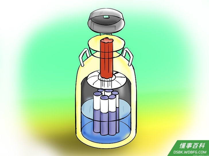 Step 3 将罐子转移到贮藏柜的中心位置。