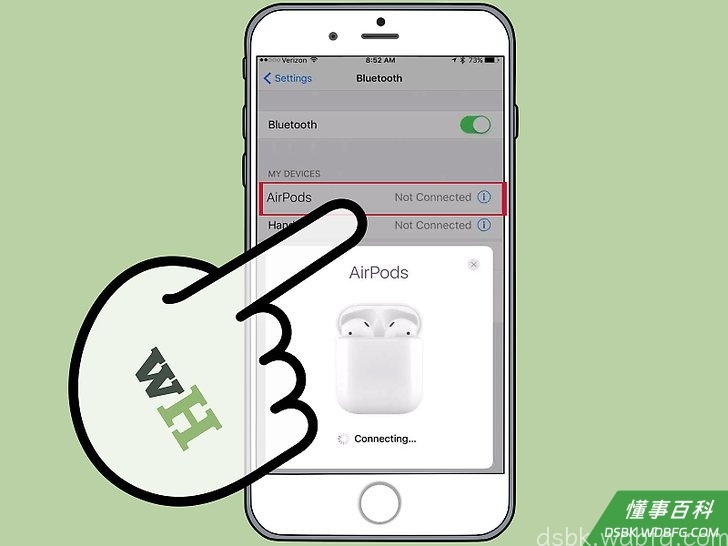 Step 7 点击AirPods。