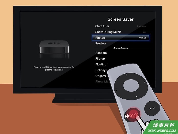Step 1 打开你的Apple TV。