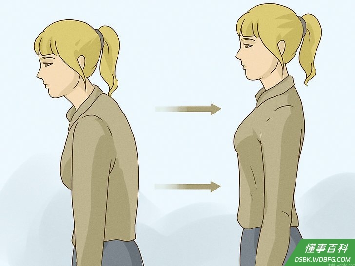 Step 4 注意姿态。