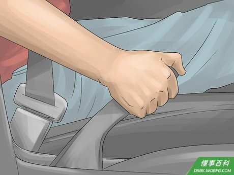 Step 14 拉起手刹。
