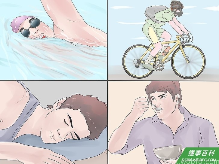 Step 1 保持身心健康。
