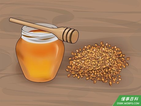 Step 2 试试葫芦巴子和蜂蜜来做“冷却剂”。