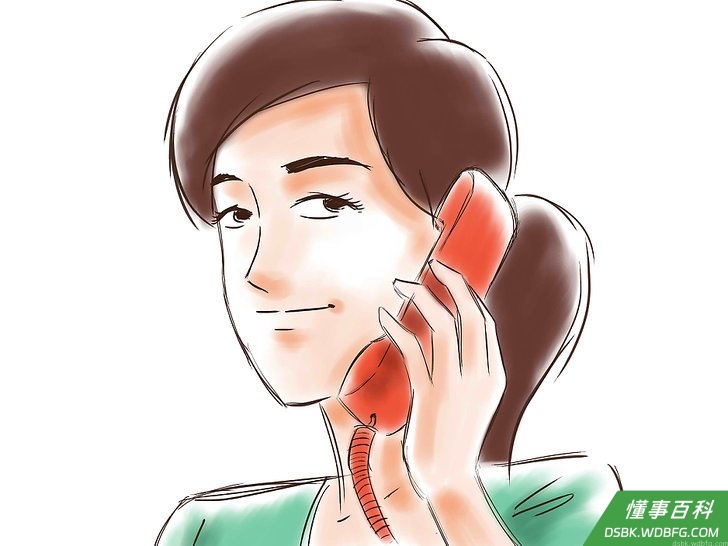 Step 3 在电话面试过程中保持微笑。