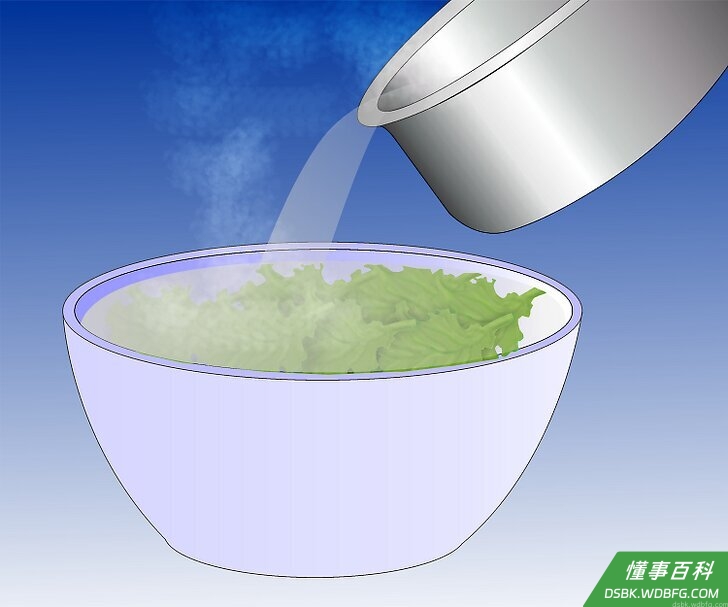 Step 3 做莴苣茶。