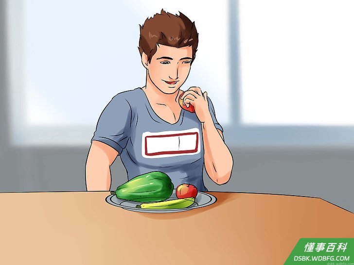 Step 5 吃点健康食物或零食。