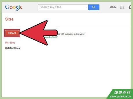 Step 3 Google Sites:Google Sites是另一种免费且易于使用的网站建设者。