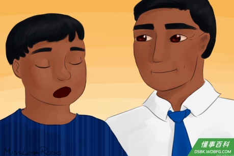 Boy and Well Dressed Man Talk.png