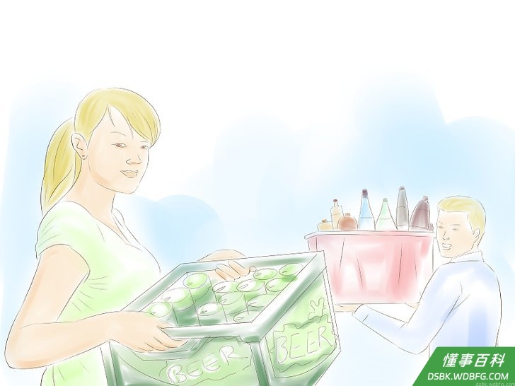 Step 4 聚会前一天买好饮品。