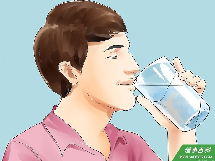 Step 1 喝水。