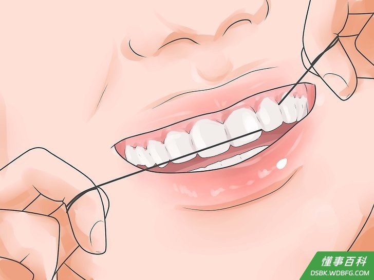 Step 3 漱口水不能代替牙膏和牙线。