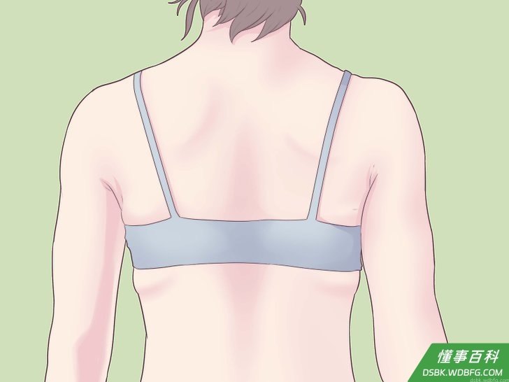 Step 6 后背赘肉是非常正常的。