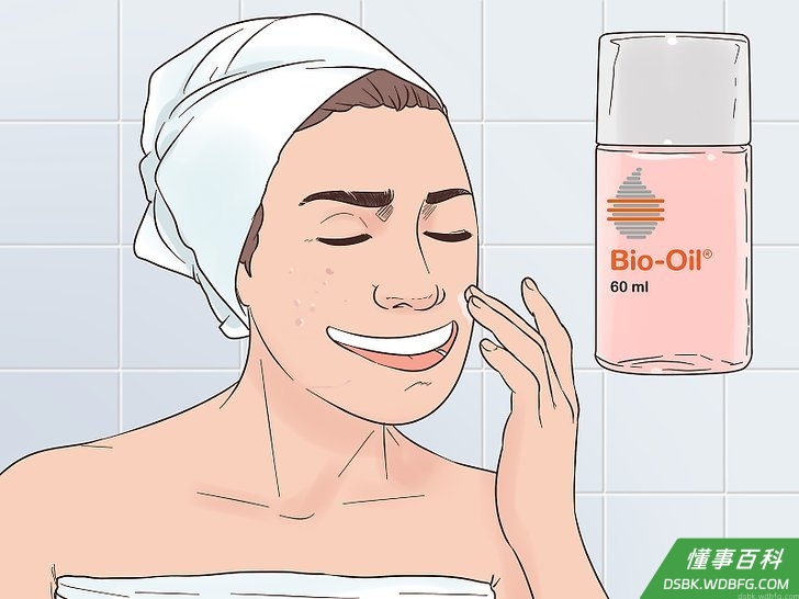 Step 1 把它作为润肤霜涂在皮肤上。