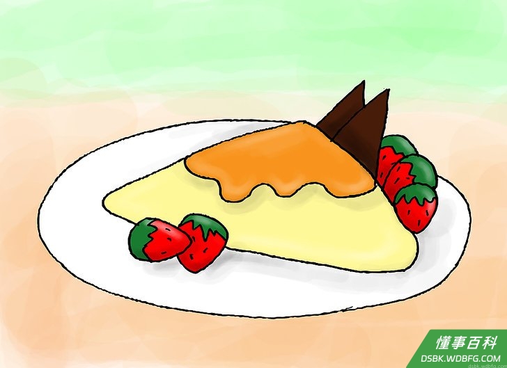 Step 4 挑选配菜。
