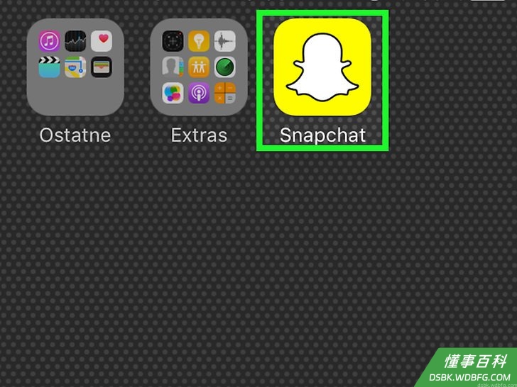 Step 5 打开“Snapchat”。