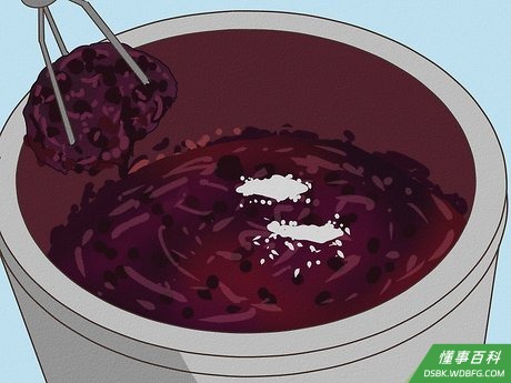 Step 4 粉碎水果。