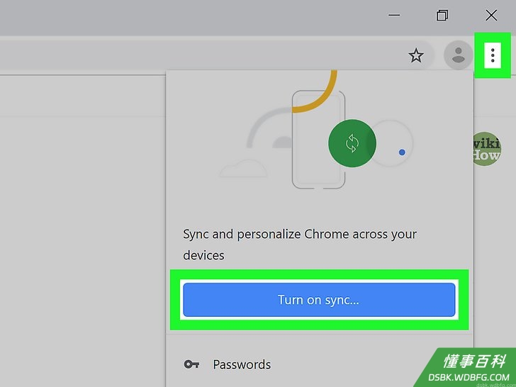 Step 2 登录Google帐号。