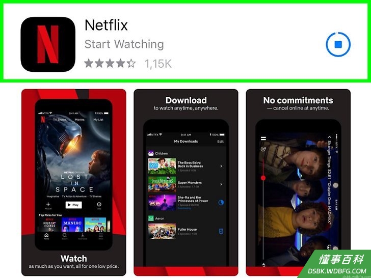 Step 2 安装或更新Netflix应用。