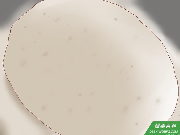 Step 3 不要把馅料放在上面。