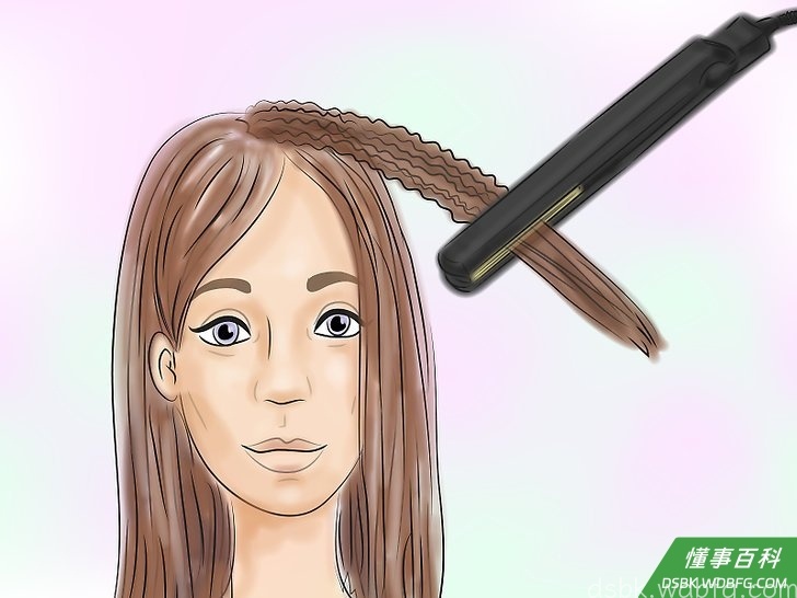 Step 11 重复上述步骤,继续向下卷。