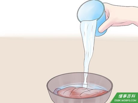 Step 5 制作维他命研磨液。