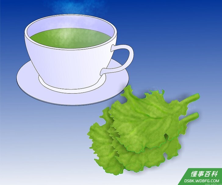 Step 3 做莴苣茶。