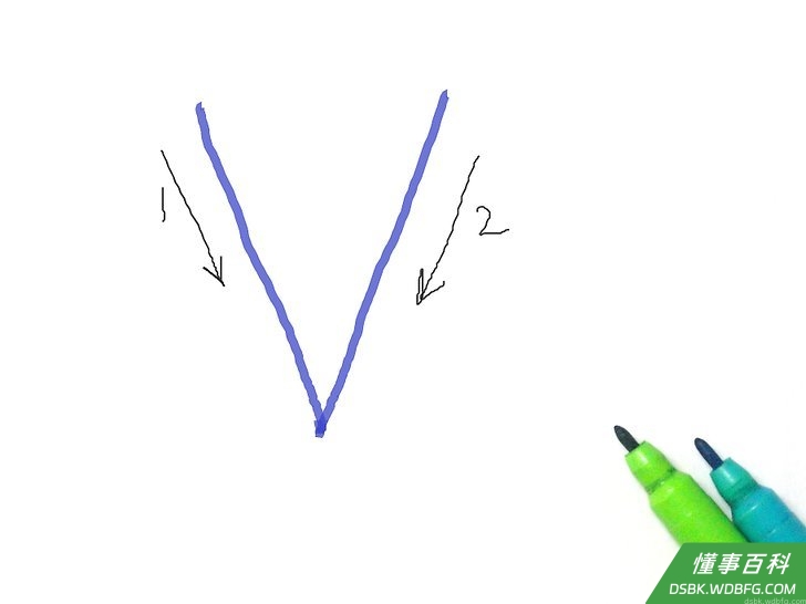 Step 22 字母V：